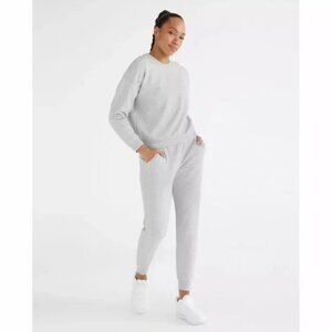 Knix Good To Go Lounge Matching Set Heather Grey Size Large